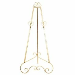 Best Sale ⭐ Grayson Lane 48-in x 23-in Traditional Easel - Gold Iron 🎉 -GRAYSON LANE Sales 2022 330861792 AlternateImage4 l