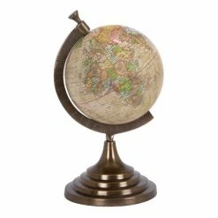 Deals 🥰 Grayson Lane 15-in x 8-in Traditional Globe - Copper Aluminum 😍