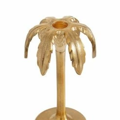 Buy ⌛ Grayson Lane Set of 3 10-in, 8-in, 6-in Glam Candle Holder - Gold Aluminum 🧨 -GRAYSON LANE Sales 2022 330861801 AlternateImage4 l