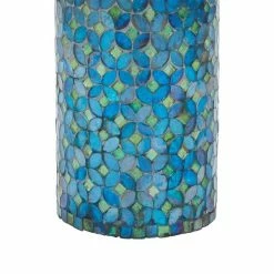 Cheap 🥰 Grayson Lane Set of 3 10-in, 7-in, 4-in Glam Candle Holder - Turquoise Metal 🌟 -GRAYSON LANE Sales 2022 330861802 AlternateImage3 l
