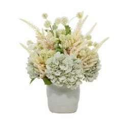 Best Sale 🎁 Grayson Lane 18-in x 17-in Natural Artificial Foliage - Multi Colored Plastic and Ceramic 🎁 -GRAYSON LANE Sales 2022 330861821 AlternateImage4 l