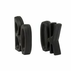 Deals 🎉 Grayson Lane 7-in x 5-in Industrial Bookends - Black Aluminum 🎉 -GRAYSON LANE Sales 2022 330861829 AlternateImage4 l