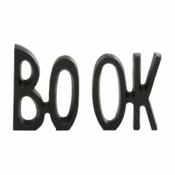 Deals 🎉 Grayson Lane 7-in x 5-in Industrial Bookends - Black Aluminum 🎉 -GRAYSON LANE Sales 2022 330861829 AlternateImage5 l