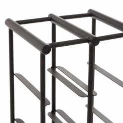 Top 10 😍 Grayson Lane 15 In. x 9 In. Industrial Wine Rack - Black Metal 🎉 -GRAYSON LANE Sales 2022 330861852 AlternateImage3 l