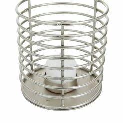 Brand new 🔥 Grayson Lane Set of 3 4-in x 4-in Modern Candle Holders -Silver Iron ⭐ -GRAYSON LANE Sales 2022 330861854 AlternateImage3 l