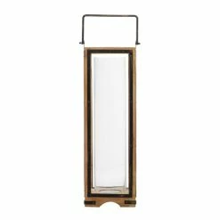 New 😀 Grayson Lane 31-in x 8-in Traditional Candle Holder Lantern - Brown Mango Wood 🤩 9 New 😀 Grayson Lane 31-in x 8-in Traditional Candle Holder Lantern - Brown Mango Wood 🤩 -GRAYSON LANE Sales 2022 330861865 AlternateImage5 l