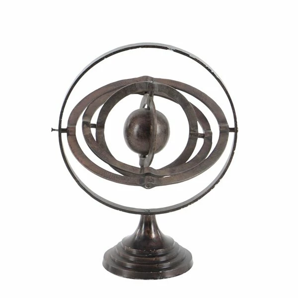 Deals 🤩 Grayson Lane 15-in x 12-in Industrial Armillary - Copper Aluminum 👍 4 Deals 🤩 Grayson Lane 15-in x 12-in Industrial Armillary - Copper Aluminum 👍 - Image 4