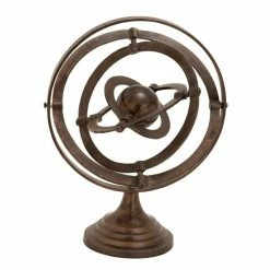 Deals 🤩 Grayson Lane 15-in x 12-in Industrial Armillary - Copper Aluminum 👍