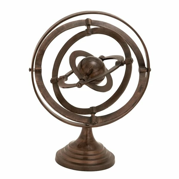Deals 🤩 Grayson Lane 15-in x 12-in Industrial Armillary - Copper Aluminum 👍 1 Deals 🤩 Grayson Lane 15-in x 12-in Industrial Armillary - Copper Aluminum 👍