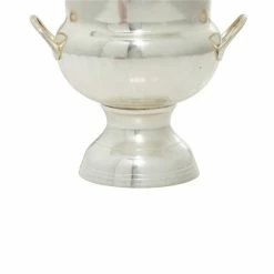 Hot Sale 🥰 Grayson Lane 10-in x 9-in Traditional Wine Holder Bucket - Silver Metal 🎉 -GRAYSON LANE Sales 2022 330861881 AlternateImage3 l