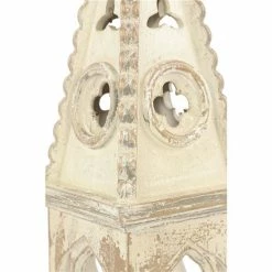 Budget ✨ Grayson Lane 28-in x 8-in Vintage Candle Holder Lantern - White Wood 😍 -GRAYSON LANE Sales 2022 330861889 AlternateImage3 l