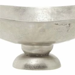 Deals 🎉 Grayson Lane 9-in x 22-in Traditional Decorative Bowl - Silver Aluminum 😉 -GRAYSON LANE Sales 2022 330861896 AlternateImage3 l