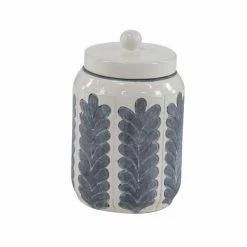 Best Pirce 🤩 Grayson Lane 2-Piece 10-in x 7-in White American Colonial Decorative Jar 🔥 -GRAYSON LANE Sales 2022 330861969 AlternateImage4 l