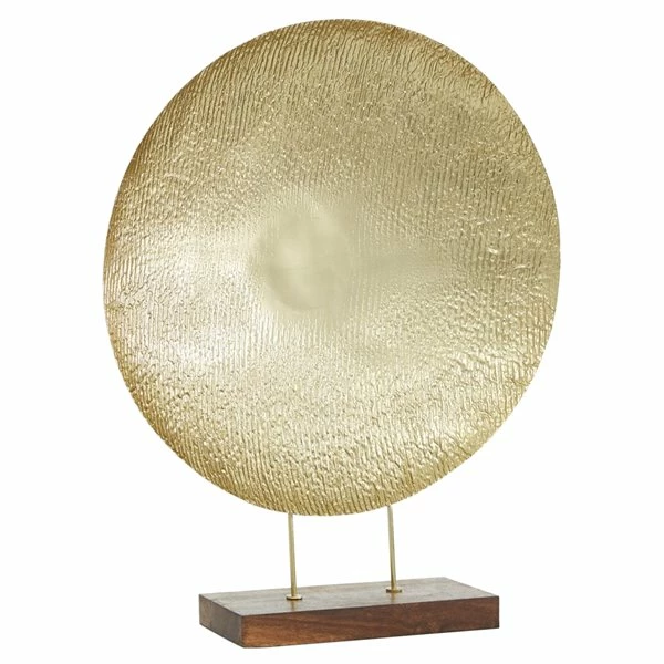 Brand new 🎁 Grayson Lane 1-Piece 26.5-in x 6-in Gold Contemporary Sculpture 😍 1 Brand new 🎁 Grayson Lane 1-Piece 26.5-in x 6-in Gold Contemporary Sculpture 😍