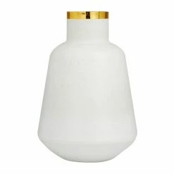 Best reviews of 🧨 Grayson Lane 1-Piece 14.50-in x 9.75-in White Contemporary Vase 👍