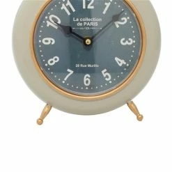 Best Pirce ⭐ Grayson Lane 11-in x 8-in Set of 3 Analogue Round Tabletop Standard Clock - Multiple Colour 👍 -GRAYSON LANE Sales 2022 330861995 AlternateImage3 l