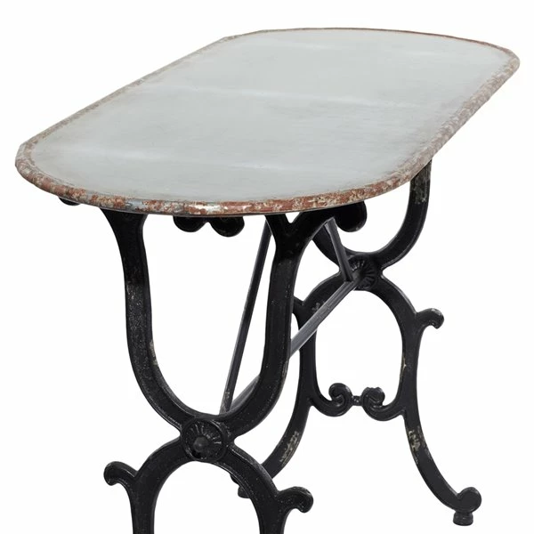 New ๐งจ Grayson Lane Metal Farmhouse Console Table - Grey ๐ 4 New ๐งจ Grayson Lane Metal Farmhouse Console Table - Grey ๐ - Image 4