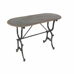 New 🧨 Grayson Lane Metal Farmhouse Console Table - Grey 😉