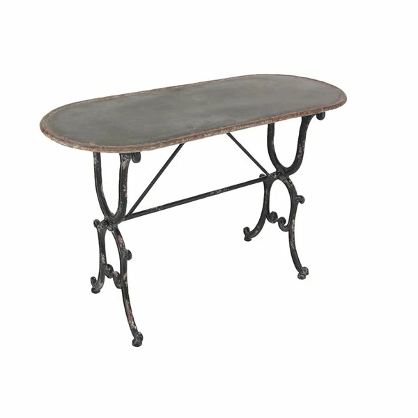 New ๐งจ Grayson Lane Metal Farmhouse Console Table - Grey ๐ 1 New ๐งจ Grayson Lane Metal Farmhouse Console Table - Grey ๐