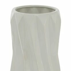 Cheap 😉 Grayson Lane 1-Piece 16.25-in x 7-in White Modern Vase ❤️ -GRAYSON LANE Sales 2022 330862010 AlternateImage3 l