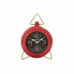 Budget 🥰 Grayson Lane 9-in x 6-in Red Analogue Round Tabletop Standard Clock ✨ 8 Budget 🥰 Grayson Lane 9-in x 6-in Red Analogue Round Tabletop Standard Clock ✨ -GRAYSON LANE Sales 2022 330862027 AlternateImage5 l