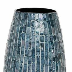 Buy 😀 Grayson Lane 1-Piece 19.45-in x 7.7-in Blue Casual Vase 🧨 -GRAYSON LANE Sales 2022 330862035 AlternateImage3 l