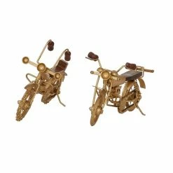 Coupon 👏 Grayson Lane 2-Piece 6.4-in x 5.15-in Gold Contemporary Sculpture 🤩 -GRAYSON LANE Sales 2022 330862041 AlternateImage3 l