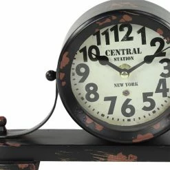 Flash Sale 🤩 Grayson Lane 6-in x 11-in Red Set of 2 Analogue Round Tabletop Standard Clock 😍 -GRAYSON LANE Sales 2022 330862043 AlternateImage4 l