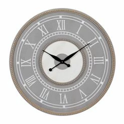 Top 10 ✨ Grayson Lane 30-in x 30-in Grey Analogue Round Wall Standard Clock 😉 -GRAYSON LANE Sales 2022 330862047 AlternateImage5 l