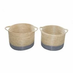Hot Sale ๐ Grayson Lane 2-Piece 17.9-in x 20.4-in Brown Contemporary Storage Basket ๐คฉ 9 Hot Sale ๐ Grayson Lane 2-Piece 17.9-in x 20.4-in Brown Contemporary Storage Basket ๐คฉ -GRAYSON LANE Sales 2022 330862054 AlternateImage5 l