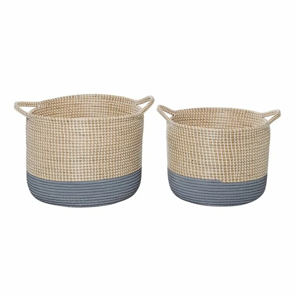Hot Sale ๐ Grayson Lane 2-Piece 17.9-in x 20.4-in Brown Contemporary Storage Basket ๐คฉ 1 Hot Sale ๐ Grayson Lane 2-Piece 17.9-in x 20.4-in Brown Contemporary Storage Basket ๐คฉ