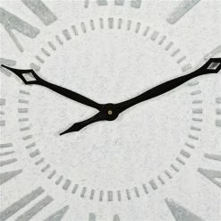 Deals 😀 Grayson Lane 25-in x 25-in Grey Analogue Square Wall Standard Clock 👏 -GRAYSON LANE Sales 2022 330862058 AlternateImage4 l
