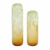 Coupon ⭐ Grayson Lane 2-Piece 17.35-in x 4.70-in Gold Contemporary Vase 🛒