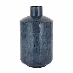 Brand new 👍 Grayson Lane 1-Piece 17.60-in x 9.90-in Blue Contemporary Vase 😍 -GRAYSON LANE Sales 2022 330862068 AlternateImage4 l