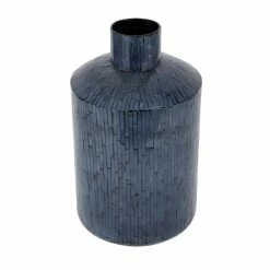 Brand new 👍 Grayson Lane 1-Piece 17.60-in x 9.90-in Blue Contemporary Vase 😍