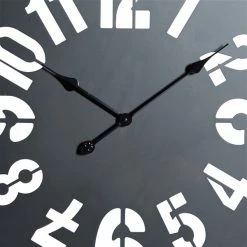 Coupon 🔔 Grayson Lane 31.5-in x 31.5-in Black Analogue Novelty Wall Standard Clock 🥰 -GRAYSON LANE Sales 2022 330862079 AlternateImage3 l