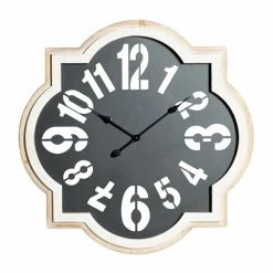 Coupon 🔔 Grayson Lane 31.5-in x 31.5-in Black Analogue Novelty Wall Standard Clock 🥰