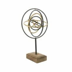 Deals ❤️ Grayson Lane 1-Piece 19-in x 8-in Black Modern Sculpture 🔔 -GRAYSON LANE Sales 2022 330862086 AlternateImage4 l