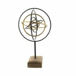 Deals ❤️ Grayson Lane 1-Piece 19-in x 8-in Black Modern Sculpture 🔔