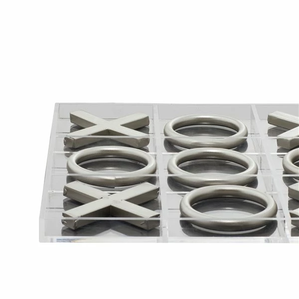 Best deal 🤩 Grayson Lane 1-Piece 12-in x 1-in Silver Contemporary Game Set 🔔 4 Best deal 🤩 Grayson Lane 1-Piece 12-in x 1-in Silver Contemporary Game Set 🔔 - Image 4