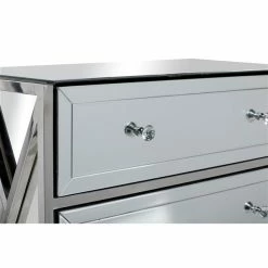 Cheapest 🛒 Grayson Lane Silver 3-Drawer Accent Chest 😀 -GRAYSON LANE Sales 2022 330862105 AlternateImage3 l