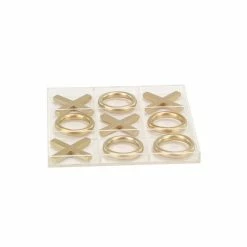 Deals 💯 Grayson Lane 1-Piece 12-in x 1-in Gold Contemporary Game Set 🌟 -GRAYSON LANE Sales 2022 330862110 AlternateImage4 l