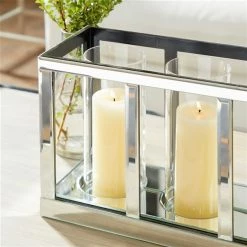 Best reviews of 🔔 Grayson Lane 3-Candle Silver Glass Pillar Candle Holder 💯 -GRAYSON LANE Sales 2022 330862113 AlternateImage3 l