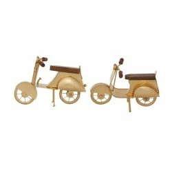 Budget 💯 Grayson Lane 2-Piece 7.9-in x 4.75-in Gold Contemporary Sculpture 👍 -GRAYSON LANE Sales 2022 330862165 AlternateImage3 l