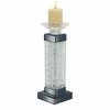 Best Sale 🌟 Grayson Lane 1-Candle Glass Pillar Candle Holder 🥰