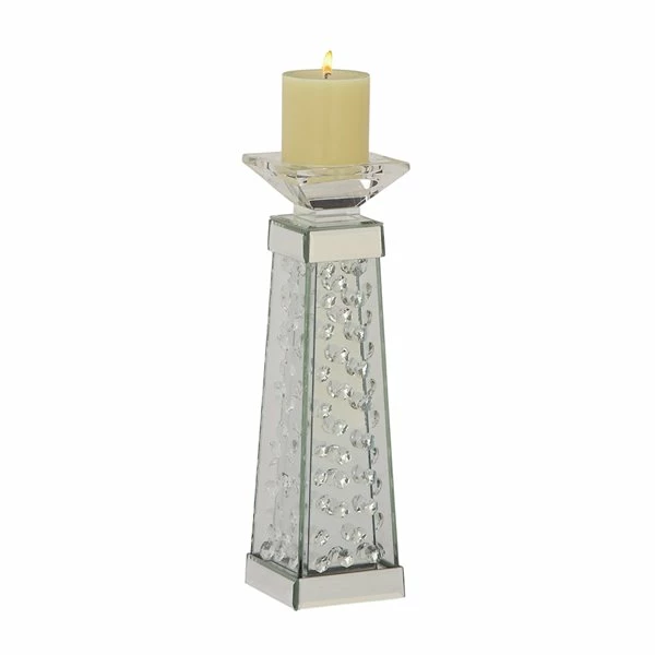 Wholesale ✨ Grayson Lane Clear 1-Candle Glass Pillar Candle Holder ⌛ 1 Wholesale ✨ Grayson Lane Clear 1-Candle Glass Pillar Candle Holder ⌛