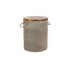 Cheapest 🌟 Grayson Lane Round Outdoor End Table - 14-in x 14-in ✔️