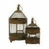 Buy 🧨 Grayson Lane 2-Piece 24-in x 9-in Bronze Classic Birdcage ⌛