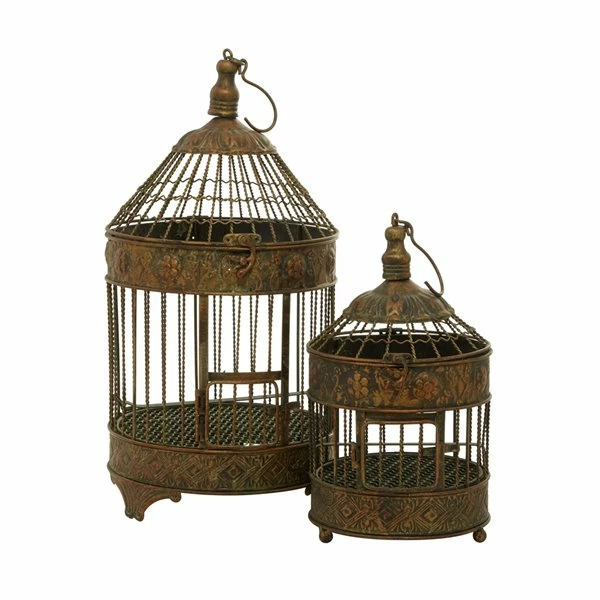 Buy ๐งจ Grayson Lane 2-Piece 24-in x 9-in Bronze Classic Birdcage โ 1 Buy ๐งจ Grayson Lane 2-Piece 24-in x 9-in Bronze Classic Birdcage โ