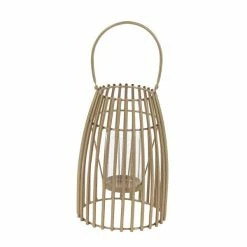 Hot Sale 🔥 Grayson Lane 1-Candle Gold/Metal Lantern Candle Holder 🧨 -GRAYSON LANE Sales 2022 330862185 AlternateImage5 l